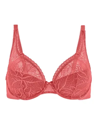 Conturelle - Endless Garden - Dekolleté-BH sienna red - Gr. - 90B