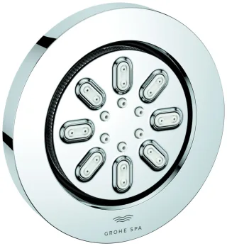 Grohe Seitenbrause 26801 Rainshower Aqua runde Form chrom, 26801000 26801000