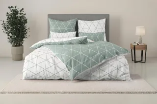 OTTO home Bettwäsche "Balsby" 2 Stk. in Gr. 135x200 oder 155x220 cm, 100% Baumwolle