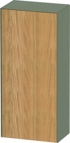 Duravit White Tulip Halbhochschrank Natur Eiche & Stein Grau Hochglanz & Matt 400x240x880 mm - WT132 WT1322RH5H2