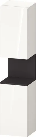 Duravit Qatego Hochschrank Weiß Hochglanz 400x360x1760 mm - QA1346L80220010 QA1346L80220010