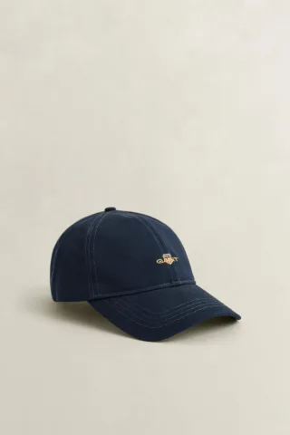 GANT - Shield Cap aus Baumwolltwill marine - Gr. - One Size
