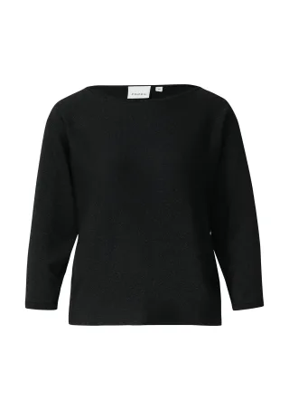 comma - Strickpullover schwarz - Gr. - 42