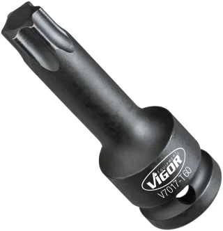 VIGOR Schlagschrauber Schraubendreher-Einsatz, 1/2 Zoll, Innen TORX® Profil - V7017-T60