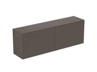 Ideal Standard linke Schubladenfront Conca für Waschtischunterschrank 780x536mm Anthrazit, TF022Y2 TF022Y2