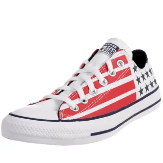 Converse CTAS OX "Stars &amp; Stripes" Sneaker Canvas Schuhe Unisex 167838C