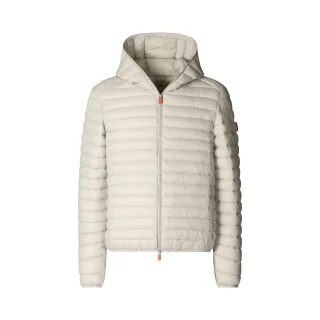 save the duck - Pufferjacke mit Kapuze - Donald beige - Gr. - L