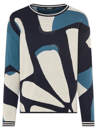 Olsen - Pullover Long Sleeves ink blue - Gr. - 38