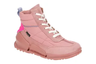 Ecco 711722 BIOM K1 Kinder Sneaker Damen Rose Damask Rose Pink Neon wasserfest