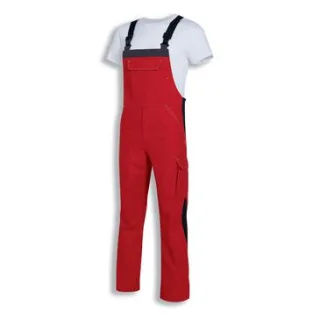 uvex perfect Herren Latzhose rot 98/102 - 9882822