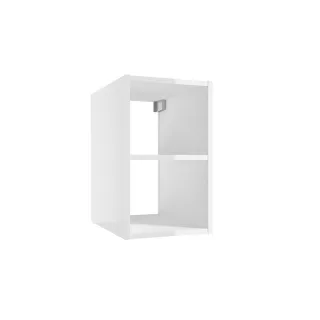 Neuesbad Serie 40 offenes Regal, B:300,H:500,T:430mm, weiss hochglanz lackiert NB1DF001-A-030161