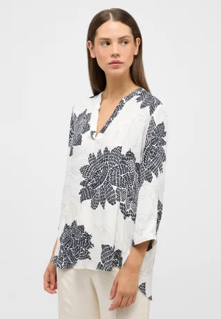 ETERNA - Bluse Viskose 3/4-Arm off-white - Gr. - 46