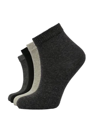 s.Oliver - Sneakersocken schwarz|grau - Gr. - 36.5