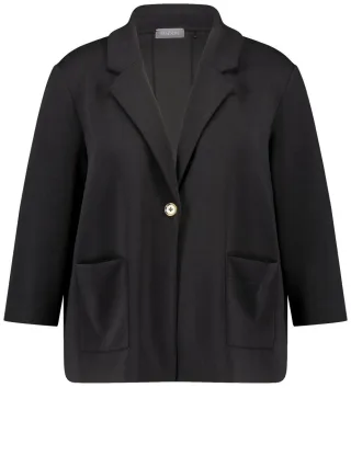 SAMOON - Blazer schwarz - Gr. - 48