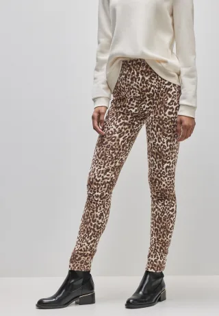 STREET ONE Leggings aus Baumwolle mit Stretchanteil