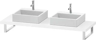 Duravit L-Cube Konsole Weiß Hochglanz 800x550x45 mm - LC103C08585 LC103C08585