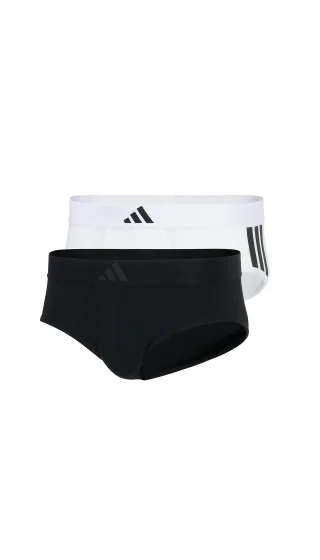Adidas Sportswear Underwear - Low Rise Brief (2PK black/white - Gr. - S