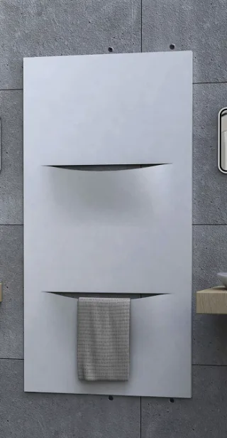 Caleido cut vertikal zweilagig Badheizkörper B: 620 mm x H: 1820 mm FCUT18620DV-9011