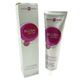 Eugene Perma Blush Satine Direkt Coloration Semi Permanent Haar Farbe 100ml  - Dark Steel Grey / Dunkel Stahlgrau