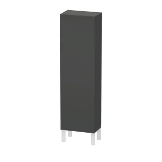Duravit L-Cube Halbhochschrank Graphit Matt 400x243x1320 mm - LC1168R4949 LC1168R4949