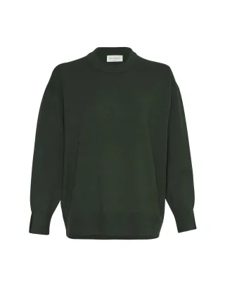 msch copenhagen - MSCHMaura Rachelle Pullover forest night - Gr. - L/XL
