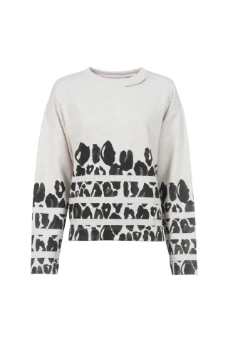 squesto - Sweatshirt cloudy sand melange - Gr. - 38