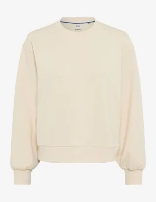 BRAX - Sweatshirt - Beca beige - Gr. - 34