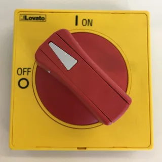 ELMAG Hauptschalter-Abdeckung rot/gelb rot/gelb - 9508254