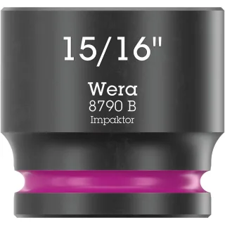 Wera 8790 B Impaktor Steckschlüsseleinsatz mit 3/8"-Antrieb, Zoll - 05005525001