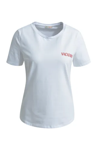HeartKiss - T-Shirt Vacation Print red print - Gr. - M