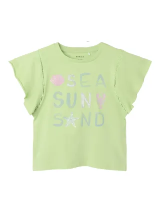 NAME IT - NMFFSEA SS TOP BOX arcadian green - Gr. - 98