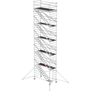 Munk Rollgerüst 1,35 x 3,0 m mit Schrägaufstiegen & Ausleger - 167520