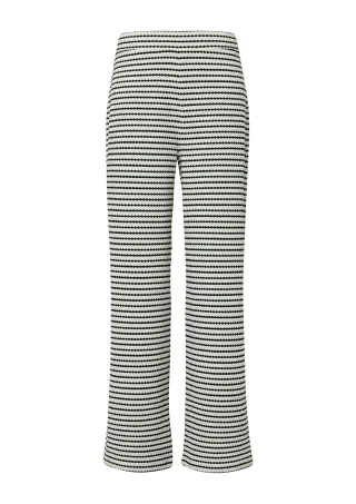s.Oliver - Hose creme|schwarz - Gr. - 36