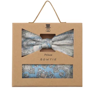 prince bowtie - Set Fliege + Einstecktuch mint - Gr. - OS