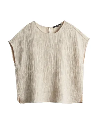 someday - Blusenshirt - Zlamea beige - Gr. - S