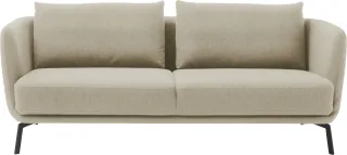 SCHÖNER WOHNEN-Kollektion 3-Sitzer "Pearl - 5 Jahre Hersteller-Garantie, auch in Bouclé" Maße (B/H/T): 210/71/91 cm, Füße Metall