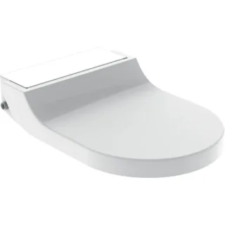 Geberit Geberit AquaClean Tuma Comfort WC-Aufsatz Glas weiß, 146270SI1 146270SI1