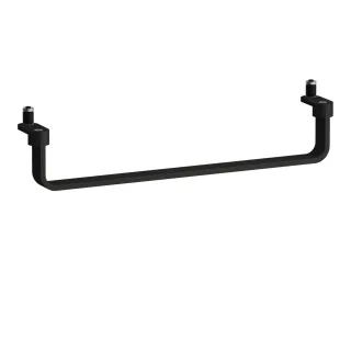 Laufen Handtuchhalter Reling LANI 400 mm schwarz matt, H3811204500001 H3811204500001