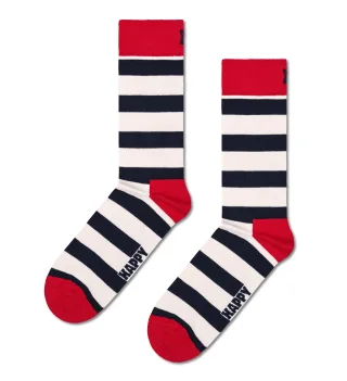 happy socks - Stripe Sock Rot - Gr. - 38