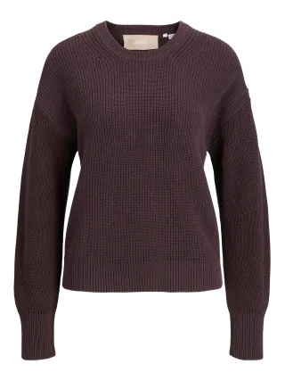 JJXX - JXMILA TWIST CREW NECK KNIT NOOS sassafras - Gr. - S