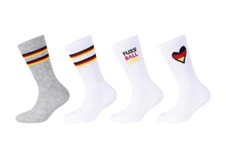 s.Oliver Socken "CHILDREN CREW SOCKS" 4 Paar tlg. Fussball WM 2026