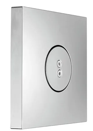 Herzbach Herzbach Living Spa UP-Seitenbrause Spin-Jet eckiges Design Chrom, 11.676000.2.01 11.676000.2.01