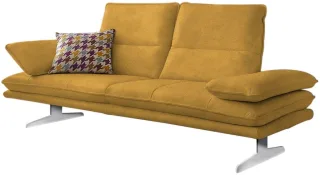 W.SCHILLIG 2-Sitzer "broadway, Designsofa mit tollem Sitzkomfort" Sitztiefenverstellung, Kopfteil- & Seitenteilverstellung, Breite 216cm