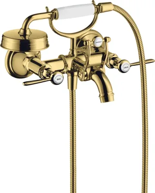 Hansgrohe Zweigriff Wannenarmatur Aufputz Axor 16551990