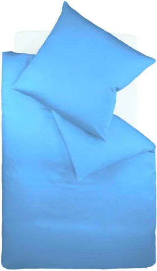 fleuresse Bettwäsche "Colours in 135x200, 155x220 oder 200x200 cm" 2 Stk. Bettwäsche aus 100% Baumwolle, uni, mit Reißverschluss