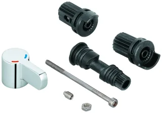 Grohe Mischwelle mit Hebel 42581 für Bau Cosmo E IR-Elektr. mit Mischung chrom, 42581000 42581000