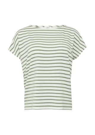 s.Oliver - T-Shirt grün - Gr. - 38
