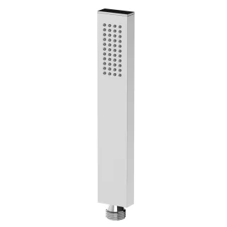 Steinberg Serie 100 Handbrause mit Easy clean, eckig, chrom, 099.9675 999675