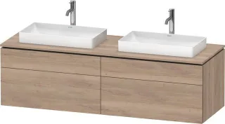 Duravit L-Cube Konsolen-Waschtischunterbau wandhängend 1620x550x482 Az 2 Ei LC4873B55550000
