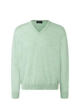 MAERZ Muenchen - Pullover V-Ausschnitt 1/1 Arm frosted mint - Gr. - 48